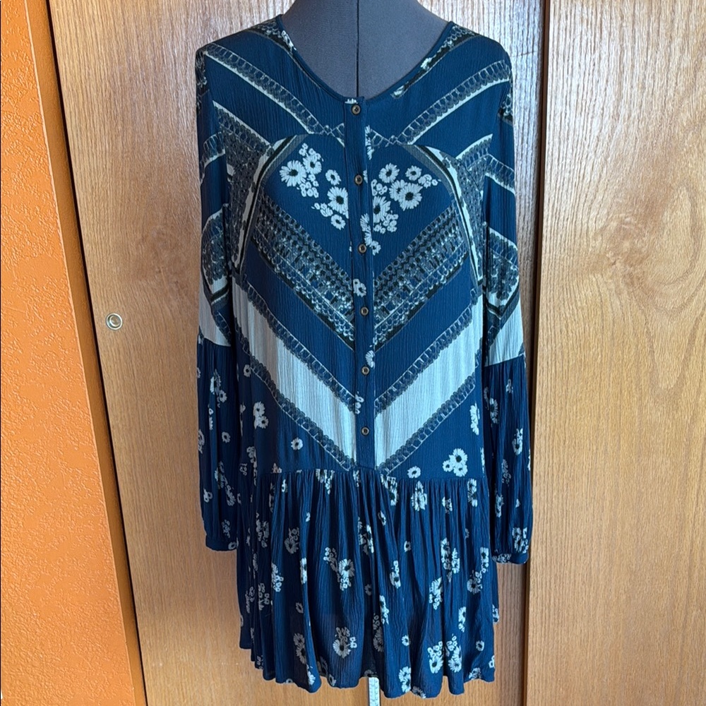 Free People Button-Down Dress